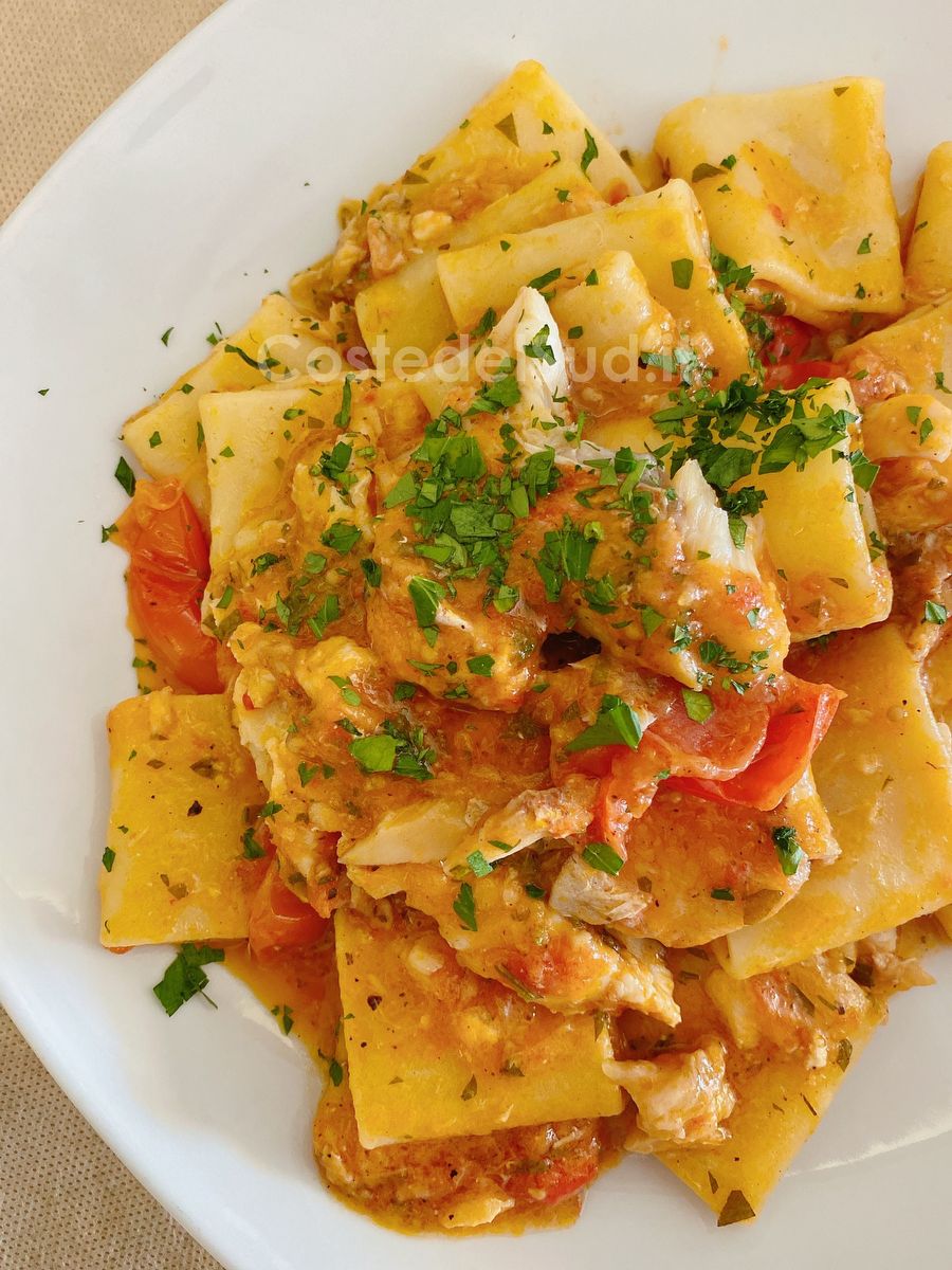 paccheri Con Scorfano